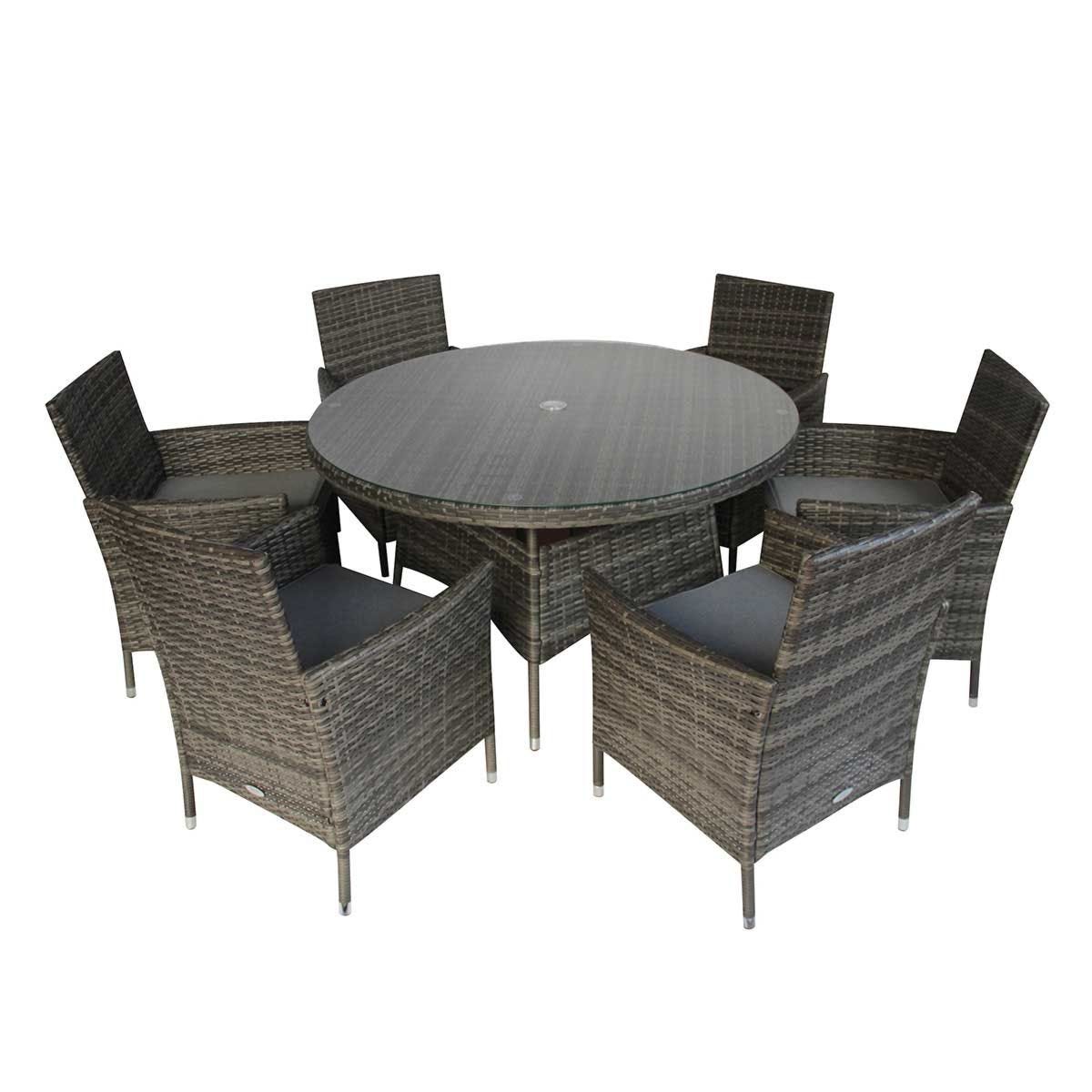 Natural Charles Bentley Pair Of Rattan Dining Chairs Garden Furniture