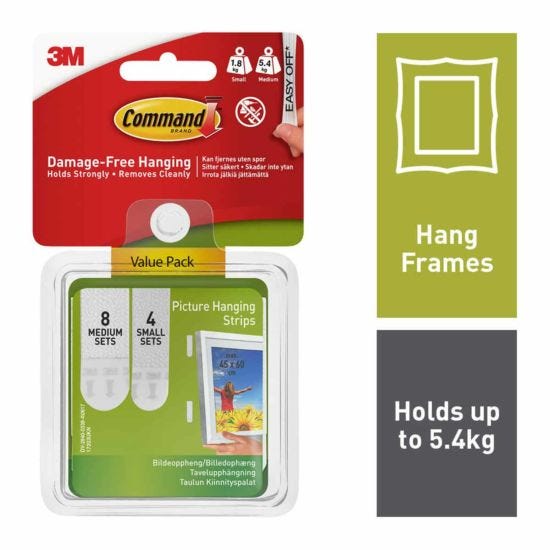 Command Picture hanging Strips Combo Pack 17203
