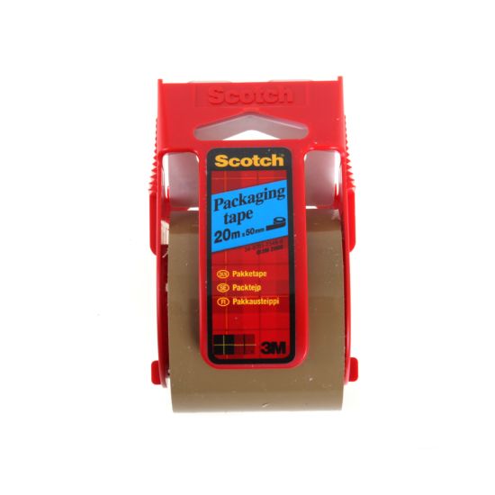 Scotch Packaging Tape Dispenser and Tape 50mmx20m