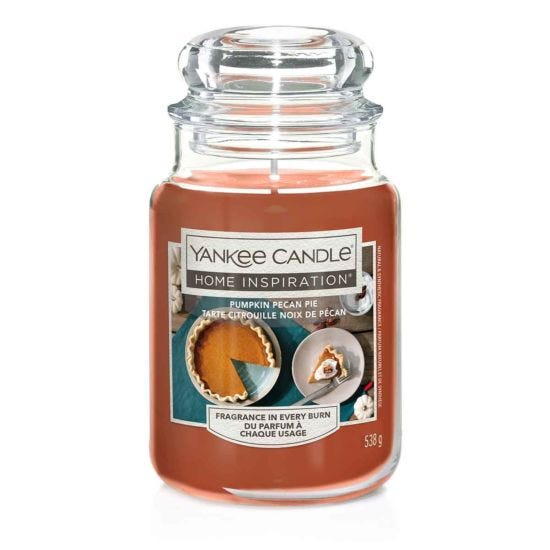 Yankee Candle Home Inspiration Large Jar Pumpkin Pecan Pie