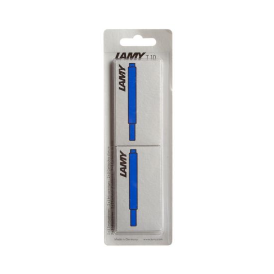Lamy T10 Cartridges Pack of 10 Blue