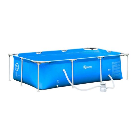Alfresco Steel Frame Swimming Pool with Filter Pump