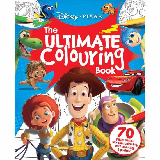 Disney Pixar Ultimate Colouring Book