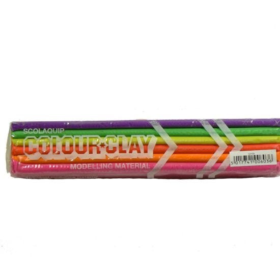 Scolaquip Colour Clay 500g Bar
