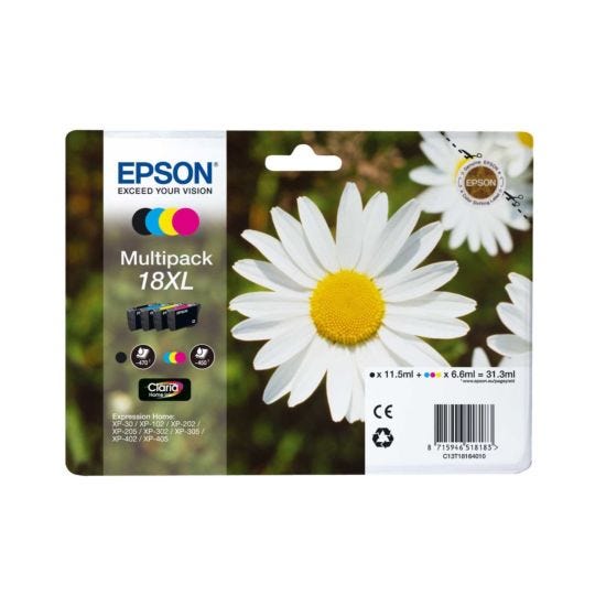 Epson XL Daisy Multipack Ink Cartridge C13T18164010