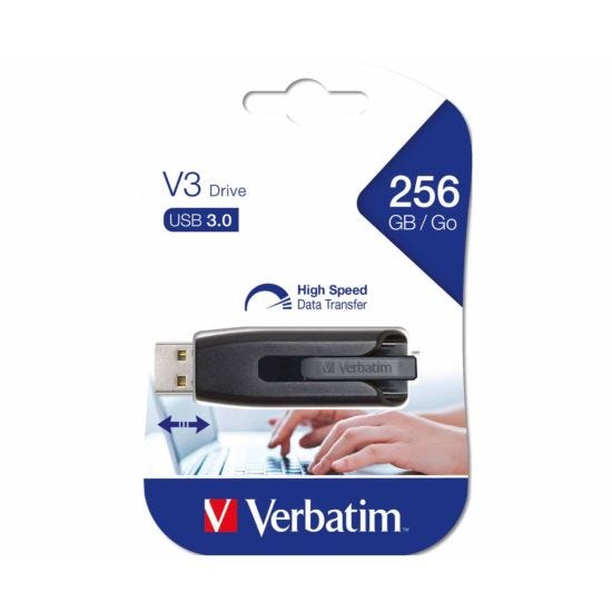 Verbatim V3 256GB USB 3.0 Drive