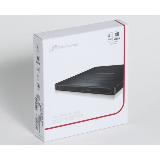 Hitachi LG Ultra Slim Portable DVD Writer