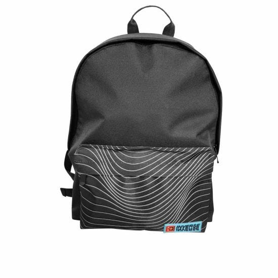 Inverse White Striped Backpack