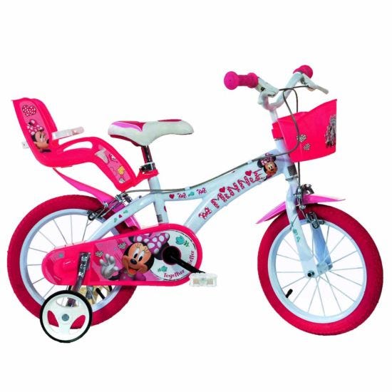 Disney Minnie 16 Inch Wheel Childrens Bicycle