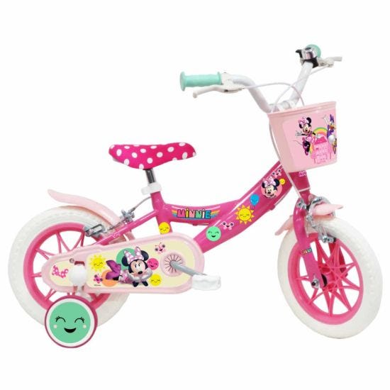 Disney Minnie 12 Inch Nylon Wheel Childrens Bicycle