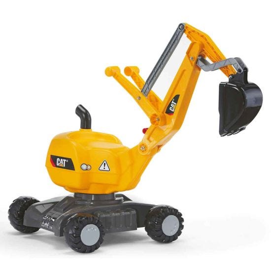 Rolly Toys 360 Degree Ride On CAT Mobile Excavator