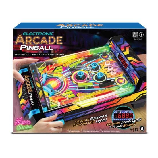 Electronic Arcade Pinball Game