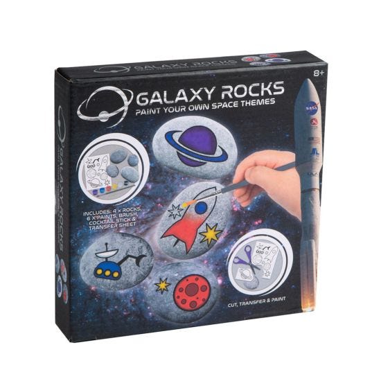 NASA Paint Your Own Galaxy Rocks