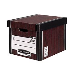 Bankers Box by Fellowes Premium 725 Classic Storage Boxes with PRESTO