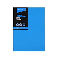 Ryman Adagio Copier Paper A4 80gsm Pack of 100 Deep Blue