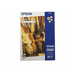 Epson Photo Inkjet Paper A4 Matt 167gsm Heavyweight 50 Sheets