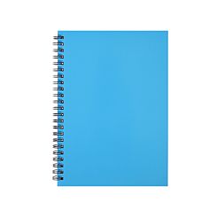 Ryman Essentials Notebooks A5 Ruled 80 Sheets Blue