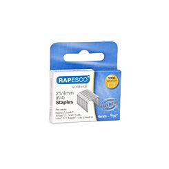 Rapesco Galvanised Staples 4mm Box Of 2000