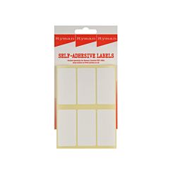 Ryman Self Adhesive Labels 50x25mm 6 per Sheet Pack of 240