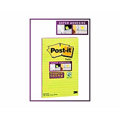 Post-it Super Sticky Lined Notes 2 Pads 45 Sheets