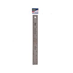 Helix 30cm Stainless Steel Folding Metal Ruler