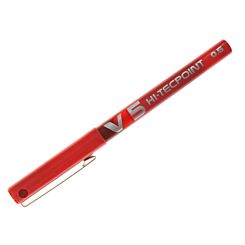 Pilot Hi Tec V5 Rollerball Pen Extra Fine Red
