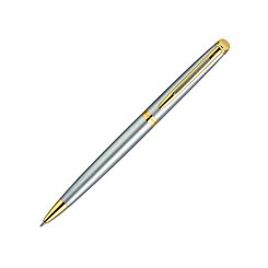 Waterman Hemisphere Gold Trim Stainless Steel Ball Pen