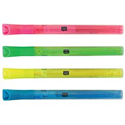 Nobo Neon Bullet Tip Whiteboard Pens in Assorted Colours Pack of 4