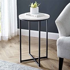 Solaris 16 Inch Round Side Table