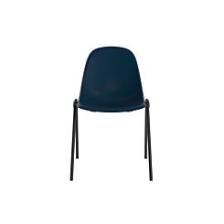 Lizzie 4 Leg Chair in Blue Finish