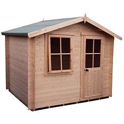 Shire Avesbury 7 ft x 7 ft Log Cabin