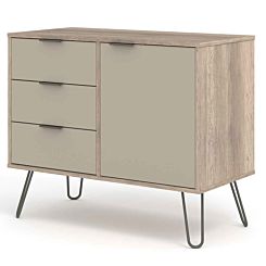 Augusta Small Sideboard with 1 Door and 3 Drawers