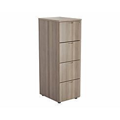 TC Office Deluxe 4 Drawer Filing Cabinet A4 Height 1365mm