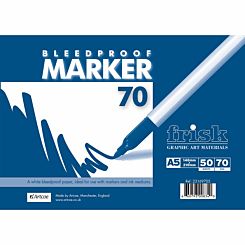 Frisk Bleedproof Marker Pad A5 50 Sheets