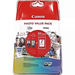 Canon PG-540L/CL-541XL Ink Cartridge and Photo Paper Value Pack