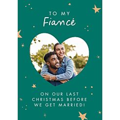 Before We Get Married Green Photo Card