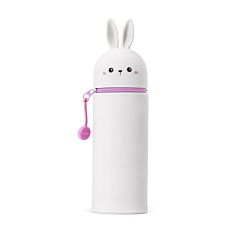 Legami 2 in 1 Soft Silicone Pencil Case Kawaii - Bunny