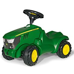 Rolly Toys John Deere 6150R Ride On Mini Tractor and Opening Bonnet