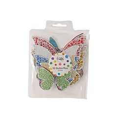 1893 Crafts Butterfly Decorations Pack of 12
