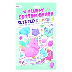 Ooly Scented Scratch Stickers - Cotton Candy