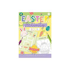 Easter Activity Book A4 with 20 Pages and Stickers