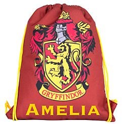 Personalised Drawstring Bag - Harry Potter Red