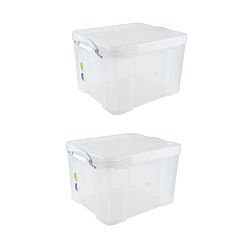 Really Useful Box 35L White Handles Pack of 2