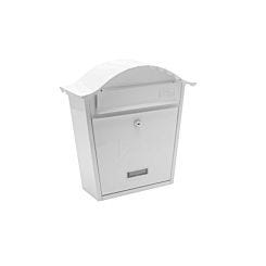Burg-Wachter Classic Post Box White