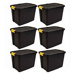 Strata Heavy Duty Storage Box 60 Litre Pack of 6