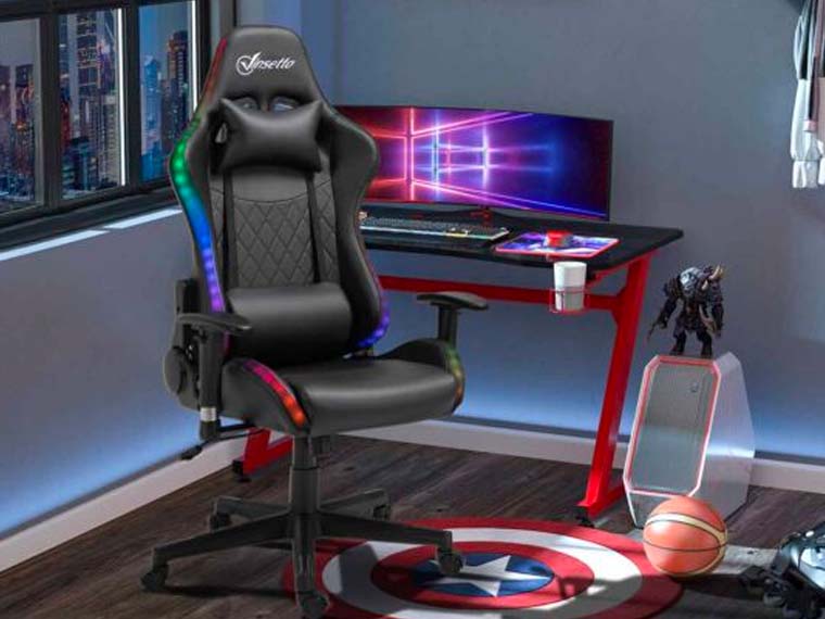 Gaming Chairs | Racing &amp;amp; LED Gaming Chairs | Ryman® UK